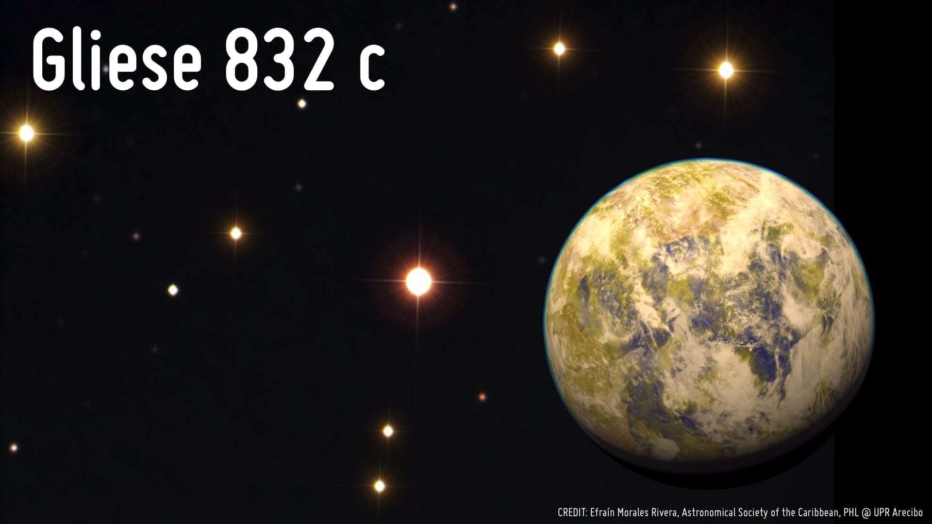 Gliese832c with star - ModArt PC