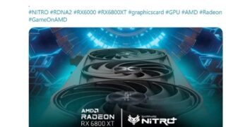 Sapphire, RX 6800XT Nitro’sunu Duyurdu!