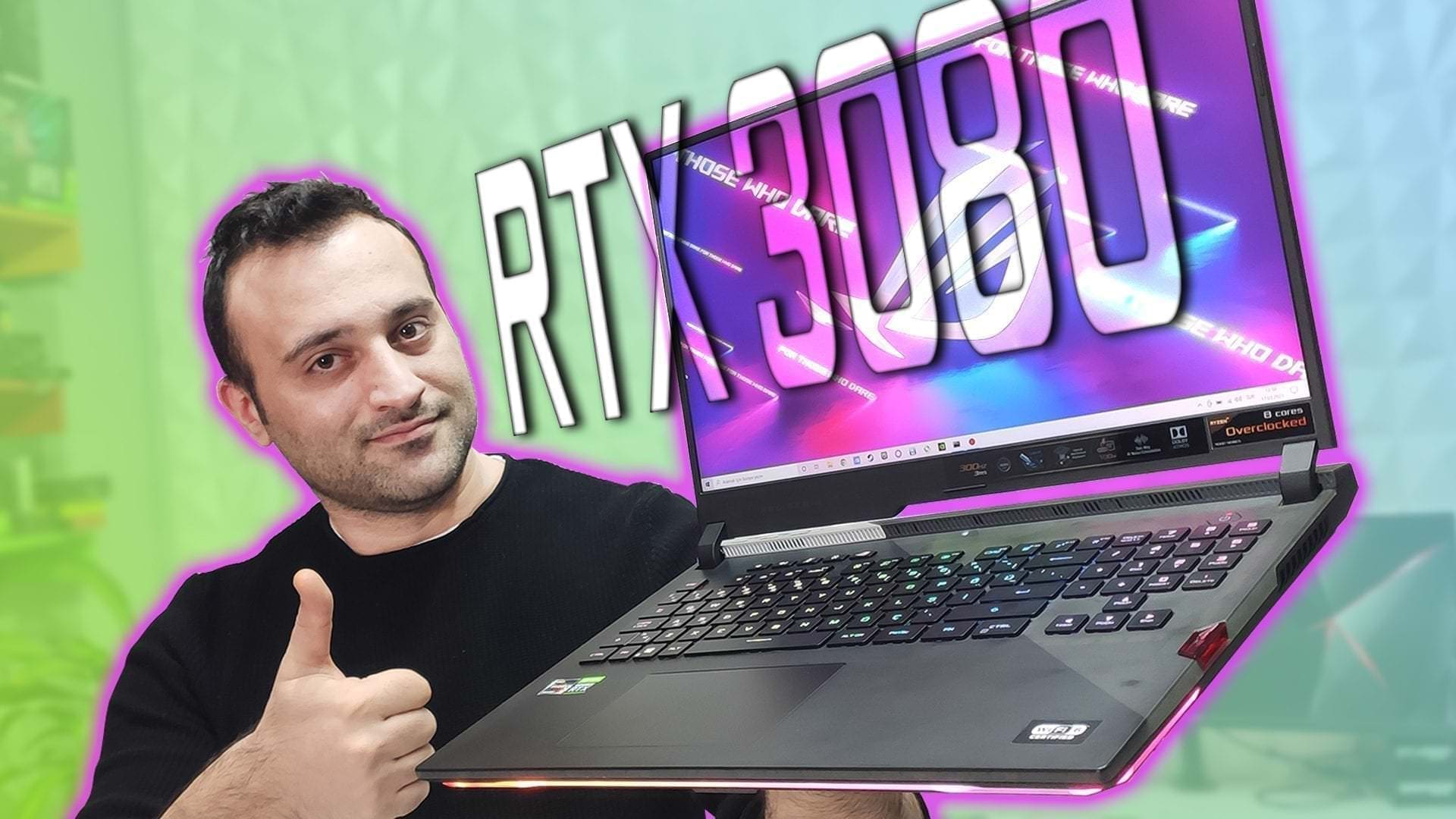 Kendisi Canavar Adı ROG Strix SCAR! RTX 3080’li SCAR 17 G733