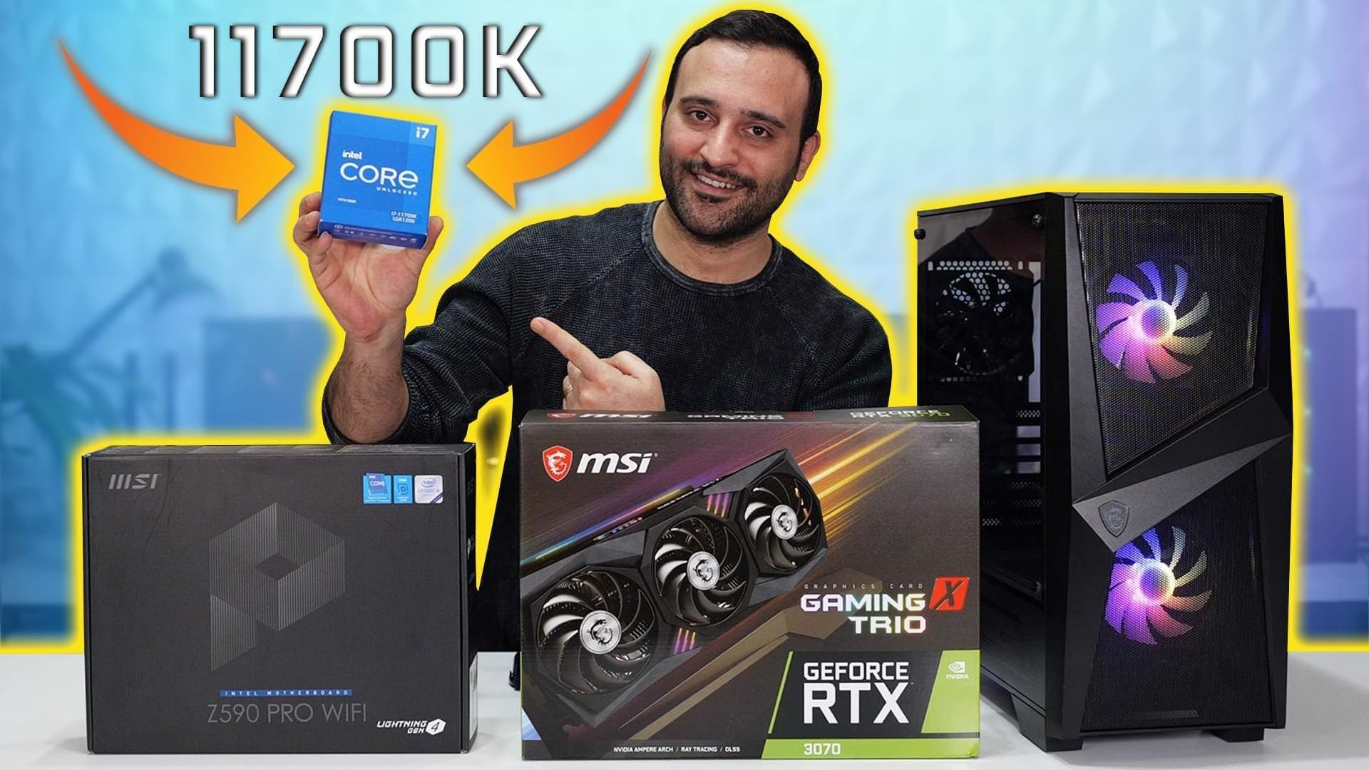 Yeni Intel i7-11700K ile Oyun Bilgisayarı Topladık – Canlı Oyun Testi
