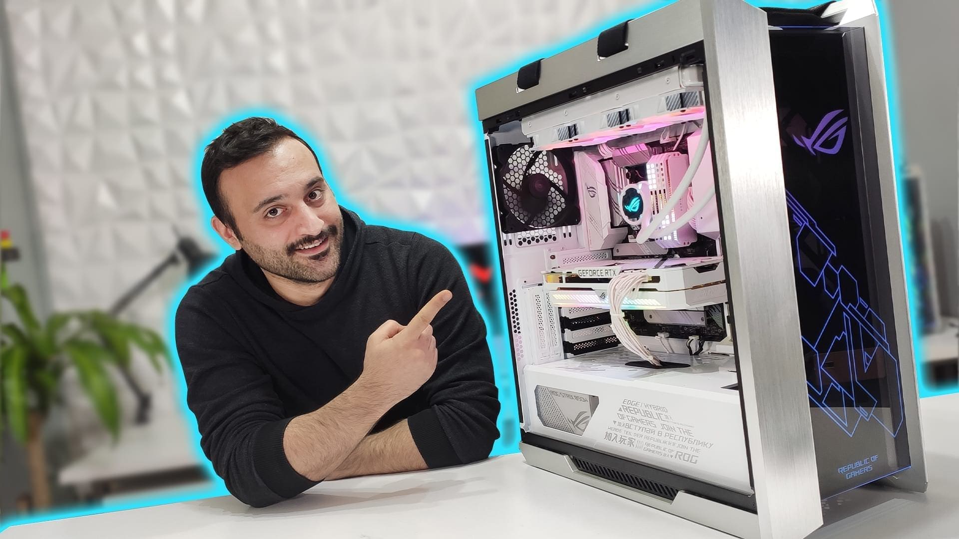 SINIRLI STOK! Beyaz Sevenlere Özel ROG Strix RTX 3080 White Sistem