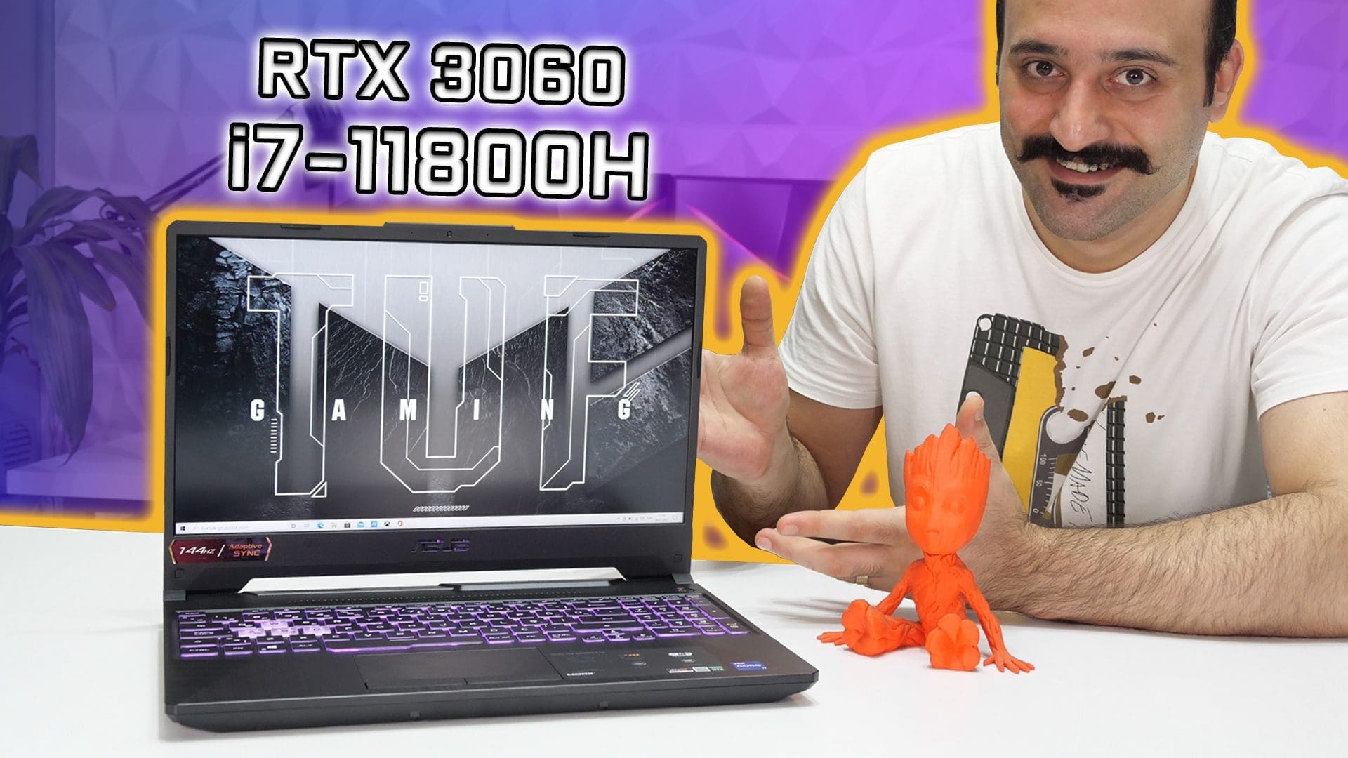 RTX 3060 ve i7-11800H İşlemcili Asus TUF Gaming F15 Laptop