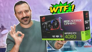 RTX 4080 ROG SAHNEDE! Nvidia ve Asus KAFAYI YEMİŞ
