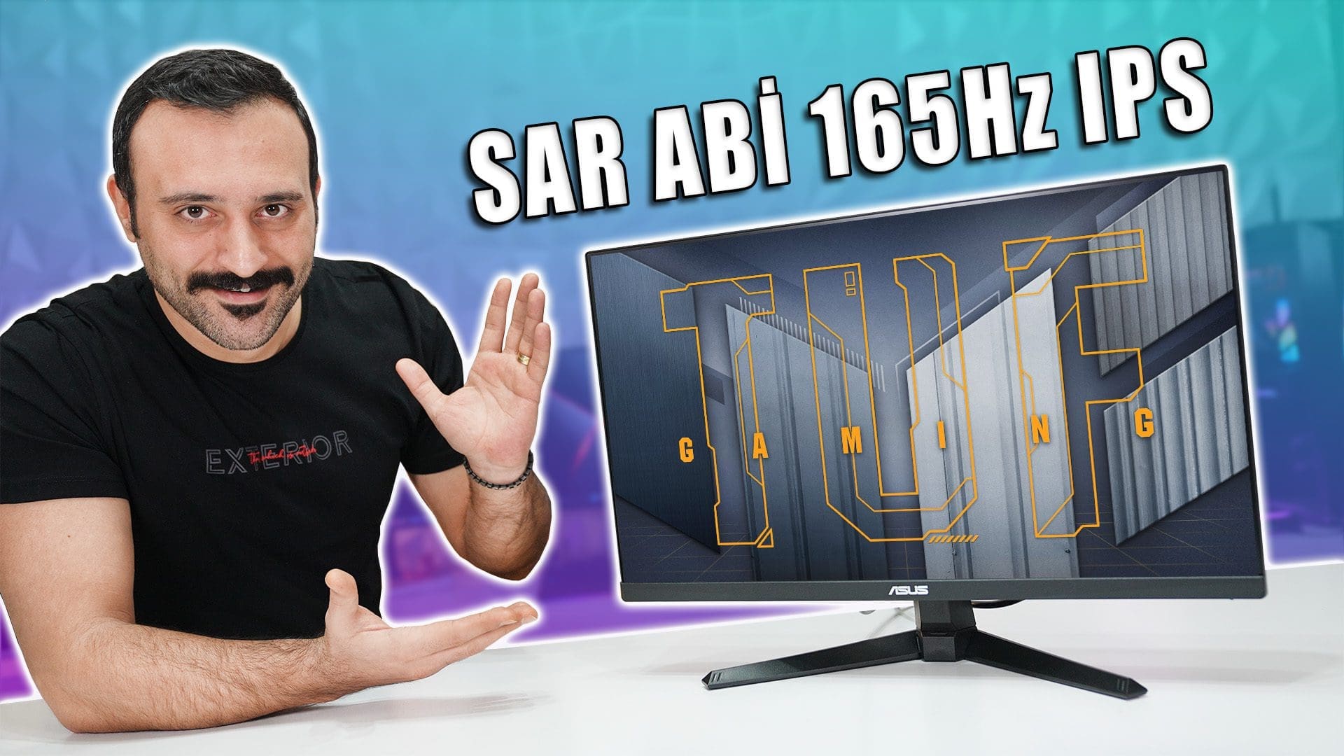 ABİ 165Hz IPS OLSUN DİYENLERE TUF Gaming VG249Q1A Oyuncu Monitörü