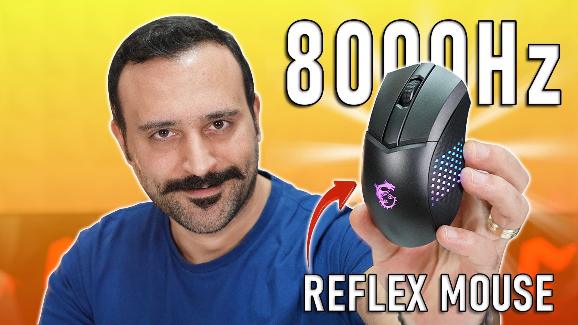HİLE GİBİ OYUNCU FARESİ! 8000Hz ve Reflex Özellikli MSI CLUTCH GM51