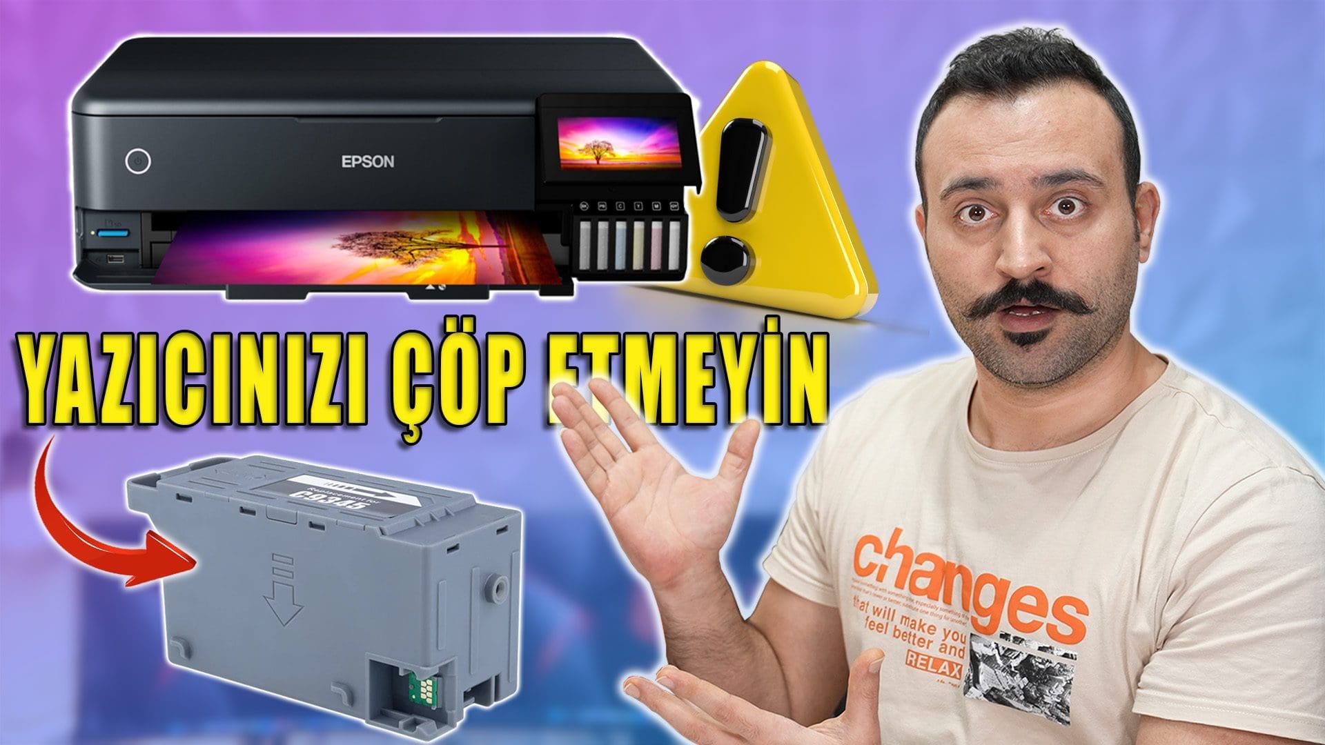 DİKKAT! Bu Video İle Atık Mürekkep Tankı Sorununuz Kalmayacak