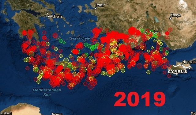 Helen Yayinin 2019da Urettigi Deprem Haritasi - ModArt PC