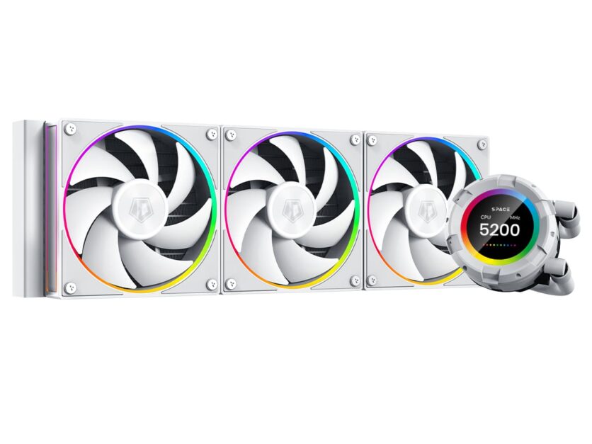 ID-Cooling Space LCD SL360 White.