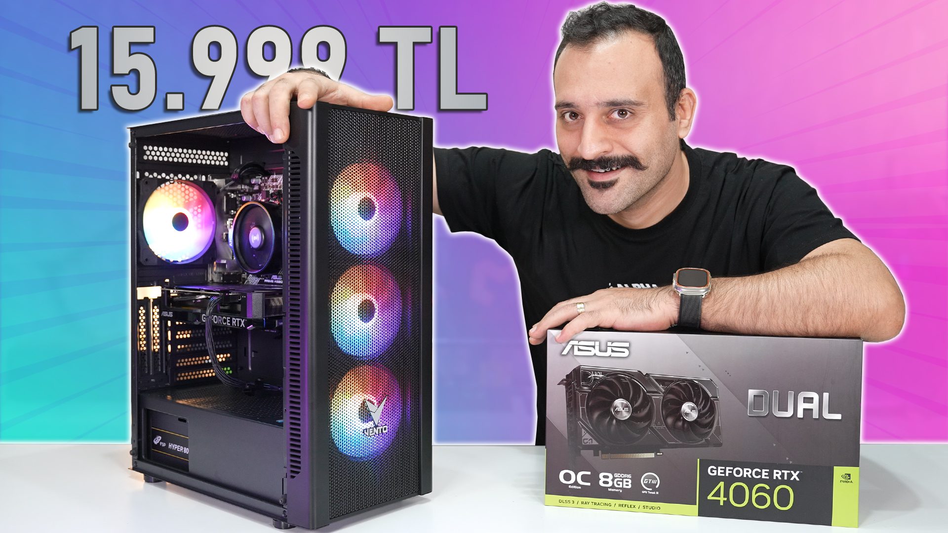 DOLARA KAFA ATIYORUZ! F/P Kralı ASUS RTX 4060 Oyun Bilgisayarı [MODART X6]
