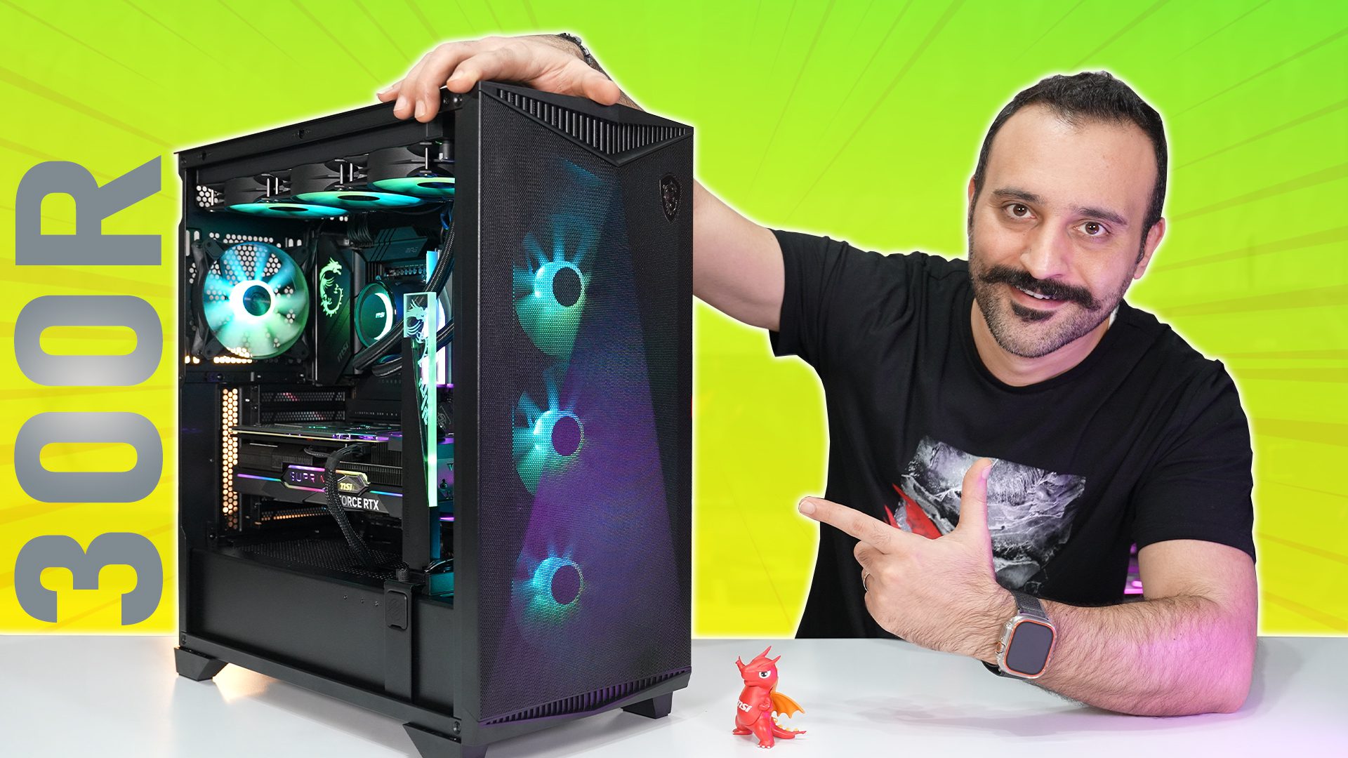 MSI PÜFÜR PÜFÜR KASA YAPMIŞ! MPG Gungnir 300R Airflow