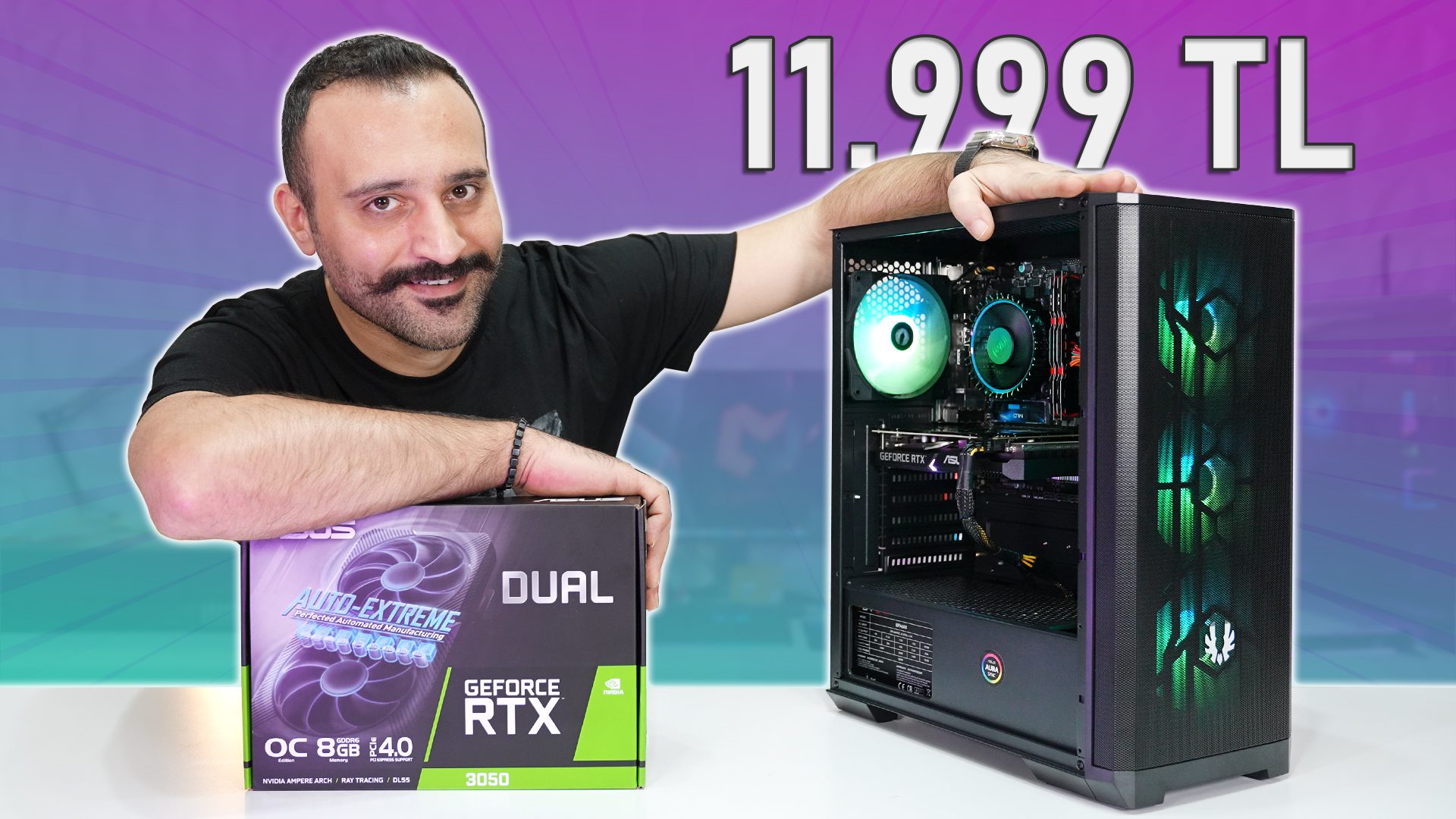 11.999 TL BÜTÇE DOSTU TOPLAMA OYUN BİLGİSAYARI [ModArt X8]